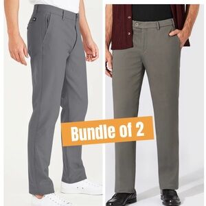 Docker & Wrangler Pants Bundle of 2 chino pants. Men size 36x30
